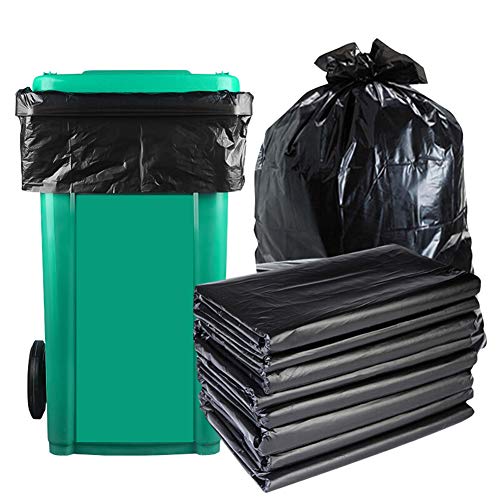 Steellwingsf Einweg-umweltfreundlicher Müllsack, 50 Stück Einweg-Hotelbüro Home Müllcontainer Müllsack Verdicken* 120 cm x 140 cm