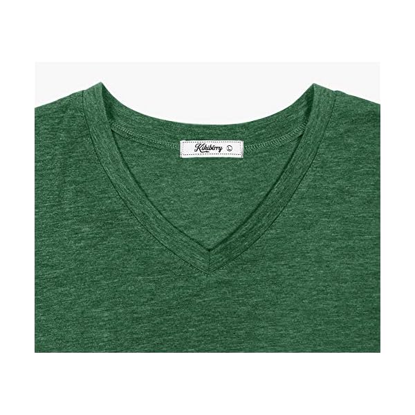 KIKIBERRY-Womens-Im-Fine-Everything-is-Fine-T-Shirts-Short-Sleeve-Sayings-Casual-Cute-Graphic-Tee-Blouse-Tops KIKIBERRY Women's I'm Fine Everything is Fine T-Shirts Short Sleeve Sayings Casual Cute Graphic Tee Blouse Tops Dark Green X-Large