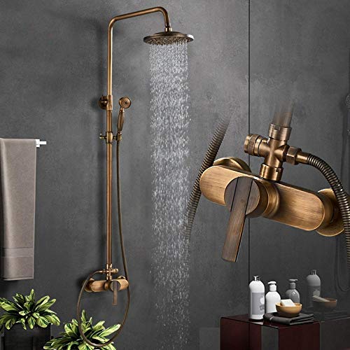 Robinets de douche en laiton antique pour remplacer un vieux mitigeur