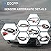 ECCPP Crankshaft Position Sensor F27E6C315BA Fit for 1993 for Ford Mustang, 1989 1990 1991 1992 1993 1994 for Ford Ranger, 1994 for Mazda B2300