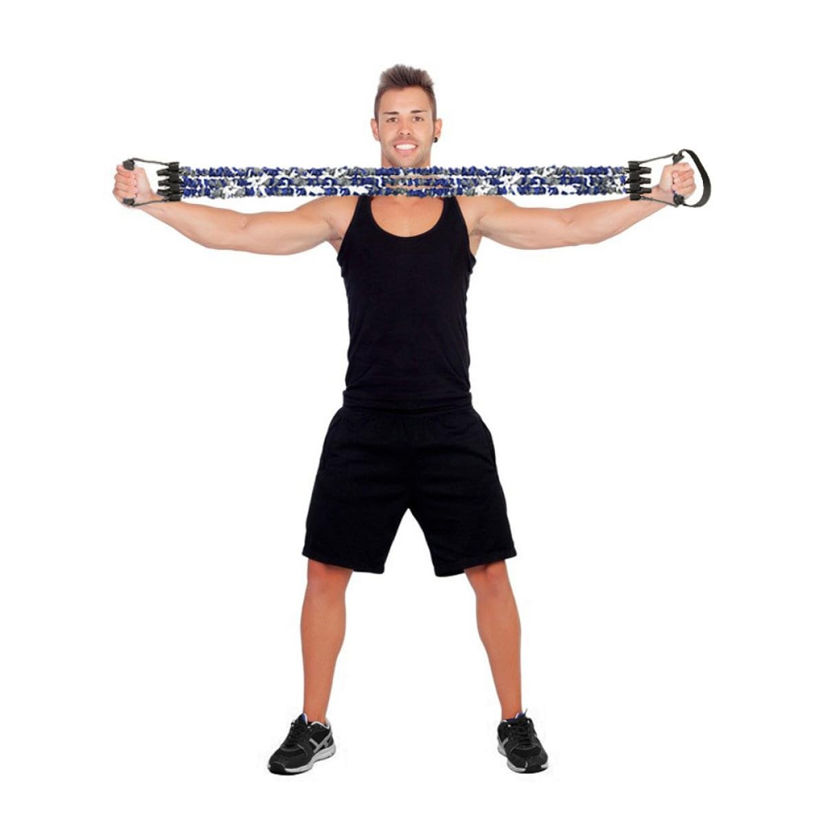 Bande de Résistance Ajustable pour Exercices, Corde de Traction Élastique