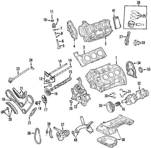 MERCEDES-BENZ 2720302872 GENUINE OEM BALANCE SHAFT