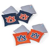 Wild Sports NCAA Auburn Tigers 8pk Dual Sided Bean Bags, Team Color