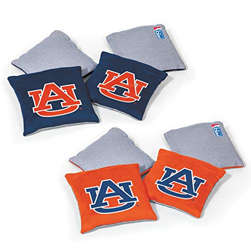 Image of NCAA College Dual Sided Bean Bags by Wild Sports, 8 Count, Premium Toss Bags for Cornhole Set - Great for Tailgates, Outdoors, Backyard