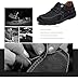 pearlzone Mens Casual Shoes Fashion Hand Made Lace-Up Breathable Comfort Walking Shoes for Male Business Work Office Dress Outdoor (8,Black)