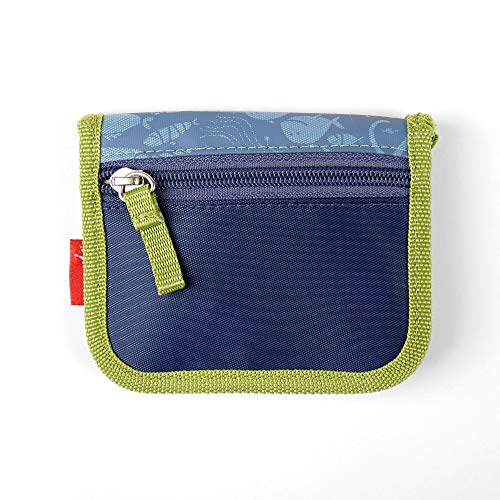 SIGIKID 24938 Brustbeutel Sammy Samoa Mädchen und Jungen Kinder-Portemonnaie empfohlen ab 3 Jahren blau/grün, 12 cm – Bild 4
