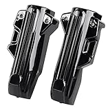 XMMT Motorcycle Black Lower Fork Covers Fit for Harley Electra Glide/Street Road Glide King FLHR FLTRX FLHX 2014-2023
