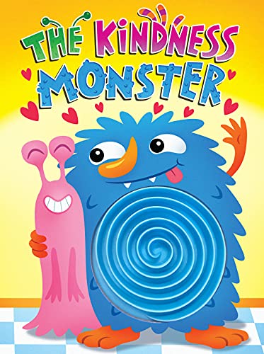 Image of Kindness Monster - Silicone Touch and Feel Board Book - Sensory Board Book (Touch & Feel Sensory Board Books for Baby & Toddler Time)