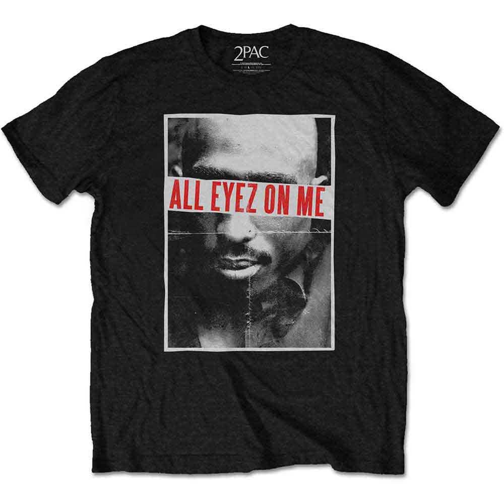 Tupac Shakur - Licensed T-Shirt - Cotton - Black - XXL