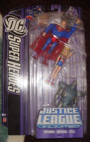 Justice League DC Superheroes Superman Supergirl Steel image 2