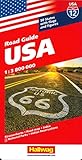  USA Strassenkarte 1:3,8 Mio. Road Guide No 12: Index, National Parks, Indian Reservations: Road Guide, Index, National Parks, Indian Reservations (Hallwag Strassenkarten)