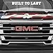 Husky Liners Hood Protector w/American Flag | Fits 1988-2000 Chevrolet & GMC 2500/3500; 88-99 C1500; 92-99 Suburban 1500/2500 & Yukon, High Profile/Bug Shield - 1 pc, Multi-Color-USA | 2818631