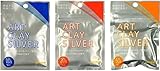Art Clay Silver – 10g / 20g / 50g Packs – Pure Silver Metal Clay for Craft and DIY Projects – Made in Japan A-0273/A-0274/A-0275