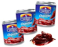 Chipotle Chili in Adobo Sauce - Chipotle in Adobo von Clemente Jacques (Pack von 3) je 220gr
