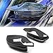 Carbon Fiber Side Mirror Cover Cap for G20 G22 G23 G26 2018-2022, ABS Exterior Car Mirror Housing Replacement, For Easy Install Side View Mirror Assembly
