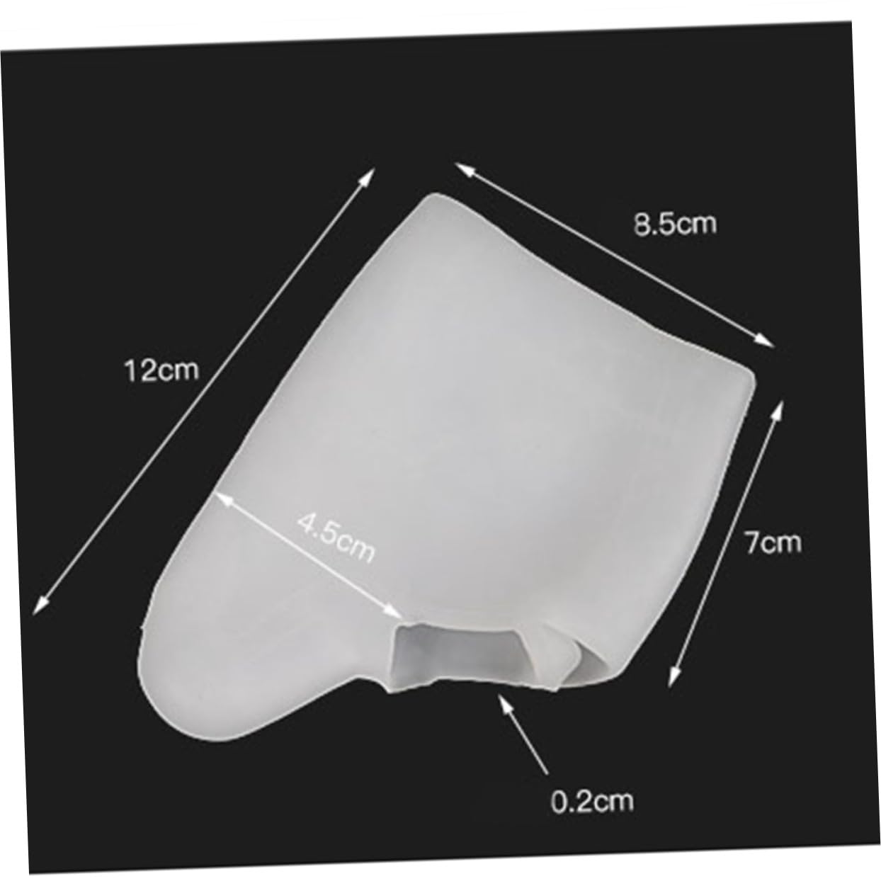 Healeved for Women Men One Size Fits Separators Foot Gentle Compression Arch Support