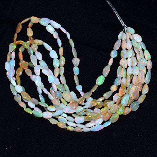 Perles opale éthiopienne naturelle cadeau idéal pour création de bijoux de luxe