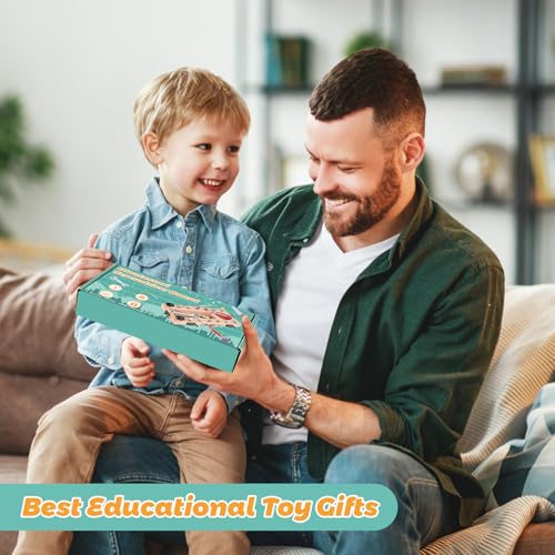 Wooderma Brinquedos crianças 3 4 5 anos ferramentas brinquedo, brinquedos Montessori Busy Board, jogo ferramentas crianças, chaves de fenda brinquedos educativos, presente menina e criança, brinquedos