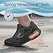 Gravity Defyer g-defy Mighty Walk Walking Shoes for Men | Comfortable Orthopedic Shoes for Standing All Day | Patented VersoShock Technology | Wide Toe Box Black