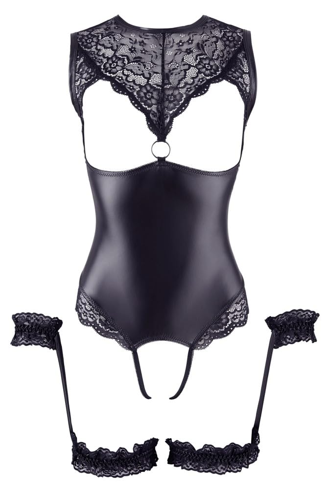 Cottelli Bondage Garters Body Black XL