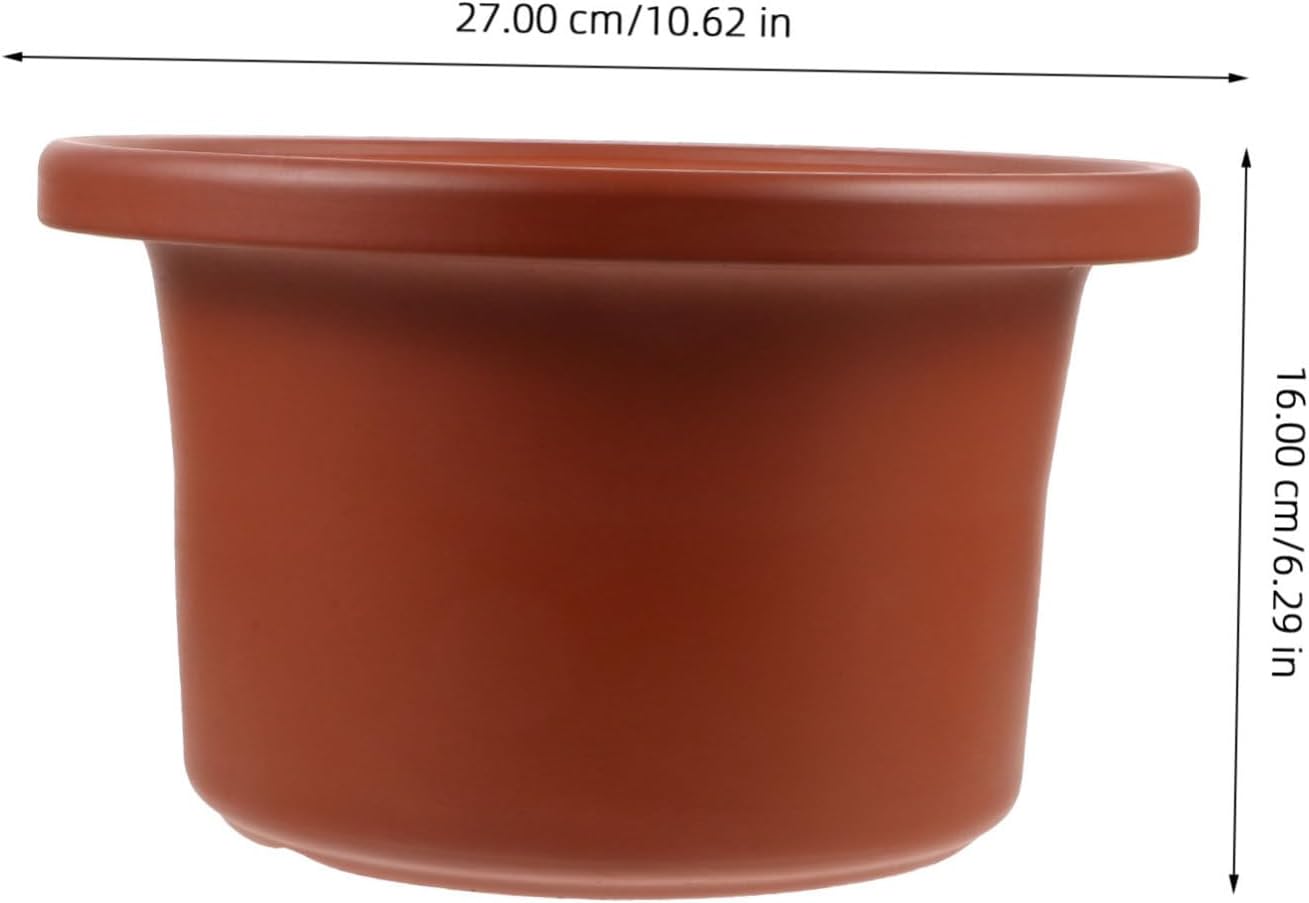 Stock Pot Ceramic Liner Slow Cooker Insert for Stews Porridge Rice Easy to Clean Electric Casserole Accessory Meals