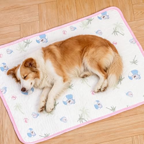 Estera de enfriamiento para mascotas impermeable lavable con base antideslizante 5