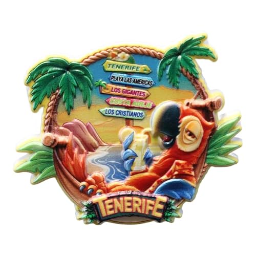3D - TENERIFE CANARY ISLANDS Fridge Magnet City Souvenir Travel Memory Gift