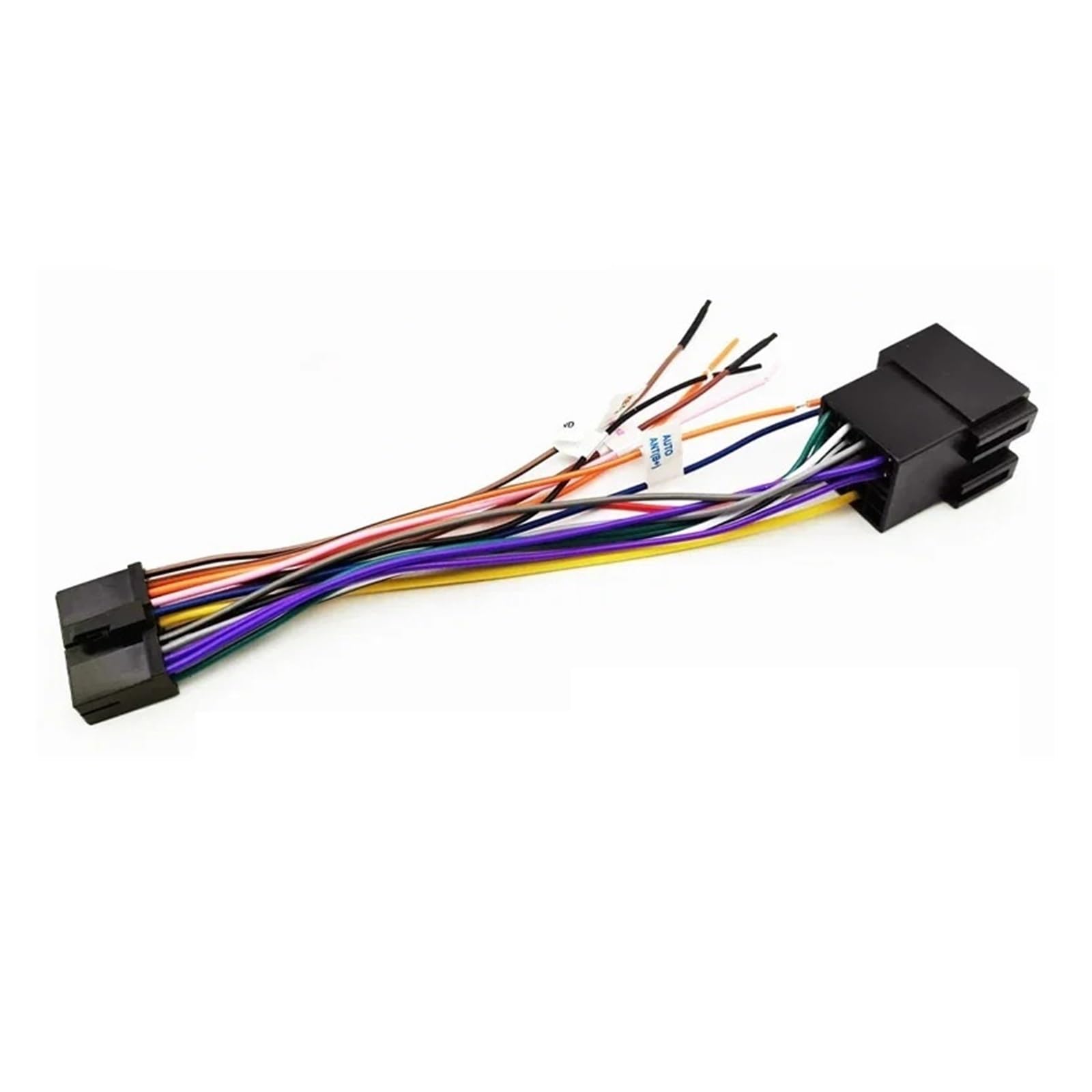 10 pezzi adattatore for cablaggio da 20 pin a ISO connettore a spina da 20 pin cavo universale compatibile con autoradio aftermarket