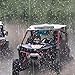 KORBROS UTV Sound Bar,17 Inch Golf Cart SoundBar Bluetooth with RGB Lighting, IP65 4-Speaker SXS Sound Bar,Waterproof UTV Speakers Compatible with Polaris RZR Can-Am