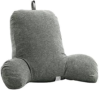 MJTP Comfort Therapeutic Reading Pillow Lumbar Support Cushion Washable Cover Sturdy Arm Support Great as Backrest for Books or Gaming