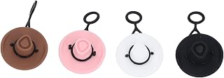 Reusable Silicone Hat Cover: Heavy Duty Straw Lace Caps, Keep Straws And Safe To Drink, Compatible (4pcs)