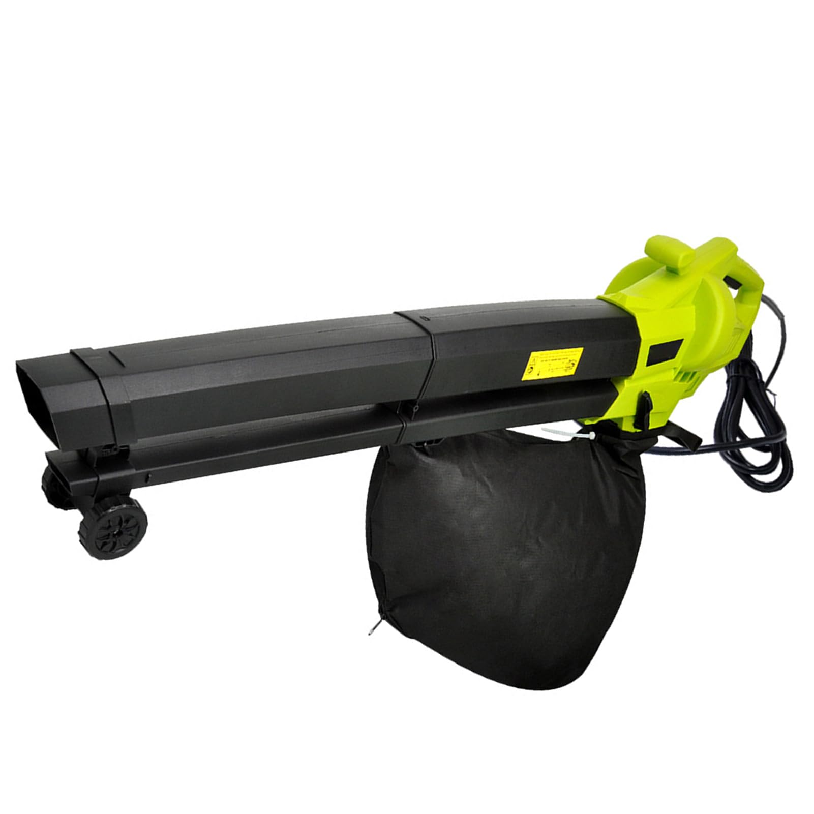 Soplador de Hojas de Potencia La espaciosa Bolsa recolectora 40 litros Ahorra Tiempo Durante Todo el año Limpia la Nieve Soplador eléctrico ABS 3000 W
