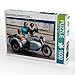 Produktbild CALVENDO Puzzle Motorrad-Gespann unterwegs in Havanna 1000 Teile Lege-Größe 64 x 48 cm Foto-Puzzle Bild von Henning von Loewis of Menar
