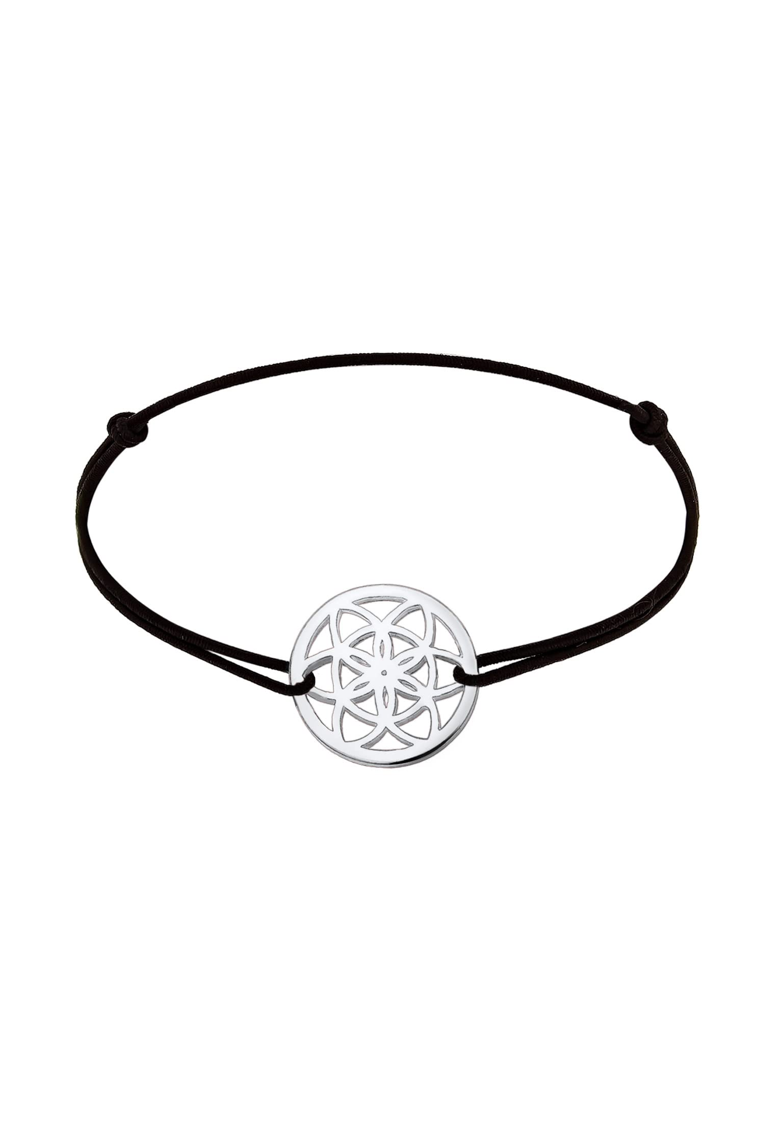 Elli Women's 925 Sterling Silver Dreamcatcher Bracelet - 17cm length