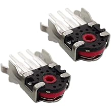2pcs Mouse Encoder 11mm Mouse Wheel RIAVL 300 600 700 Accurate Gold/Green/Red/Silver/Dustproof Gold Core Computer and Office Peripherals