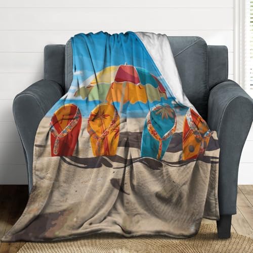 Couverture de luxe en microfibre douce pour canapé et lit d'invité - 5