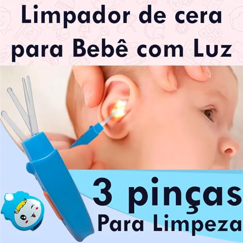 Kit Higiene Bebe Recém Nascido,Estojo Cuidado Bebê com 13 em 1 com Tesoura, Pente para Bebe, Termôme