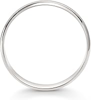 Vista 19 de Alianza de boda para hombre simple tradicional de 5 mm de oro amarillo de 10K (talles disponibles 7-12 1/2)