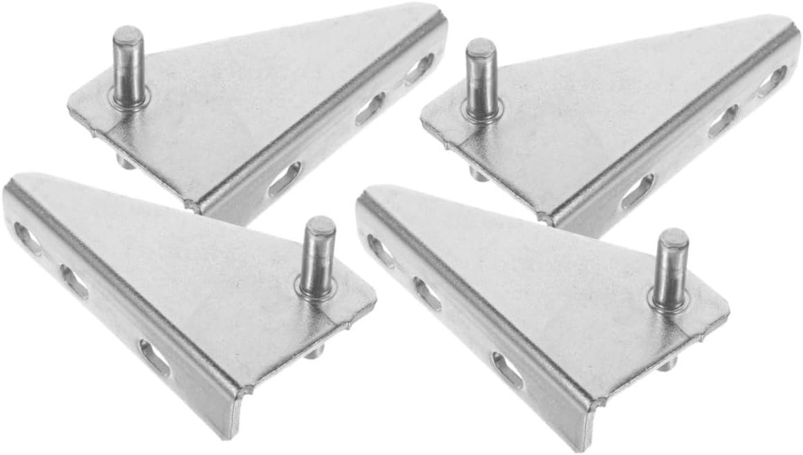 jojofuny 12pcs Upgrade Your Fridge Freezer Door Hinge Replacement Hinge Easy Installation