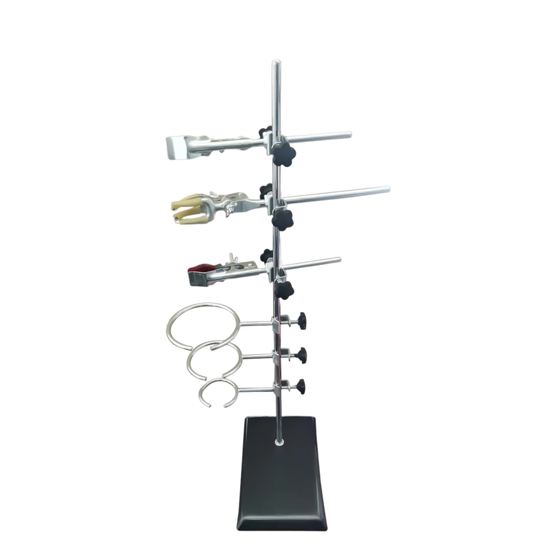 Aparato de Destilación al Vacío 60 cm de soporte de laboratorio de laboratorio de soporte de laboratorio de frascos Condensador de pañuelos Metalware Cristalería