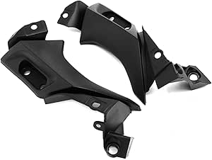 1 Pair Motorcycle Black Side Frame Mid Cover Panel Fairing Cowl For Yamaha Yzf R1 Yzfr1 Yzf R1 2004 I.1159458689 - View #11