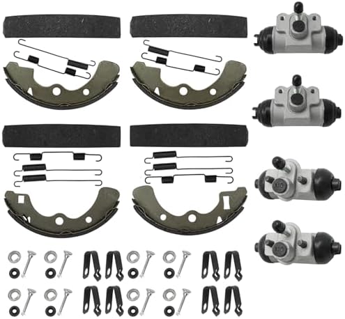 Rear Brake Wheel Cylinders Shoes For Kawasaki KAF300 Mule 500 520 550 1991-2004 - Foto 2