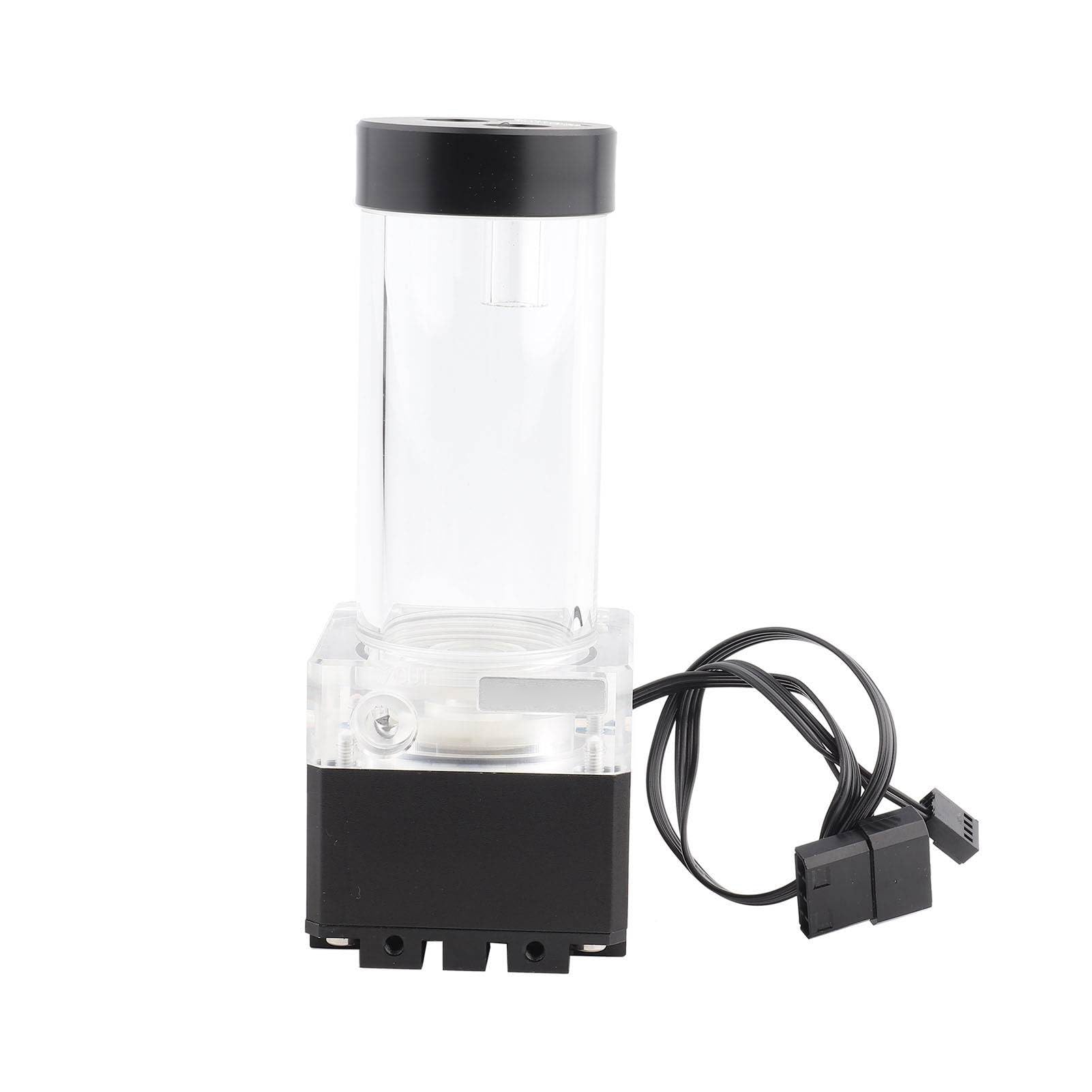 Generic Generic Pompa Komputerowa 650L/H Wydajna Głowica Pompy Rozpraszającej Ciepło 3,5 Metra do Układu Chłodzenia wodą Komputera (17cm) (17cm)