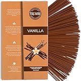 Vanilla Incense Sticks - Pack of 100 Insence-Sticks - Inciensos Aromaticos para La Casa Made with Natural Inscent Ingredients - Scented Insence Non Toxic Incents