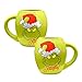 Vandor 56225 Dr. Seuss Grinchmas Naughty and Nice 18 oz. Oval Ceramic Mug