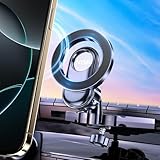 2025 High-End for MagSafe Car Mount CD Slot [Strongest Magnet Power] Rock Steady Magnetic CD Phone Holder for Car 360° Rotatable Hands Free CD Player Phone Mount for iPhone 16 Pro Max 15 14 13 12 All