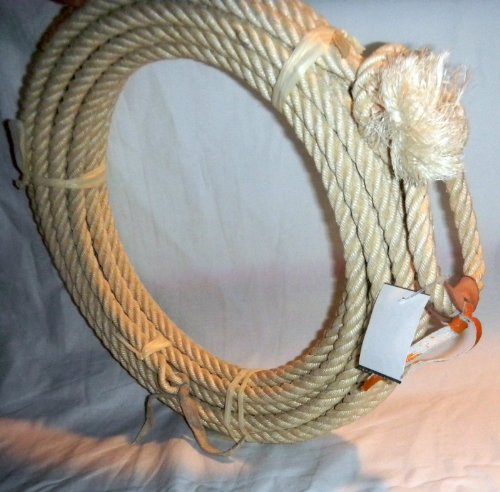 40 Ft Rodeo Rope Lasso - Lariat Riata Western Agave Maguey Straw From Mexico #TOP1