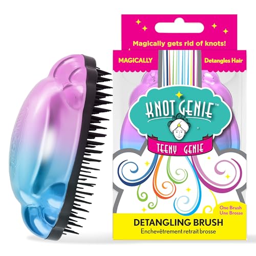 Knot Genie Teeny Detangling Brush, Peaceful Blend