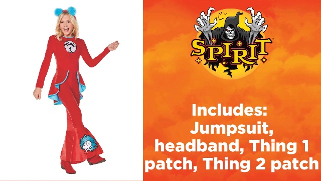 Disfraz infantil Dr. Seuss Thing 1 y Thing 2 talla XL miniatura 3