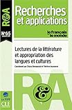  Lecture de la littérature et appropriation des langues et cultures - R&A n°65 - Janvier 2019